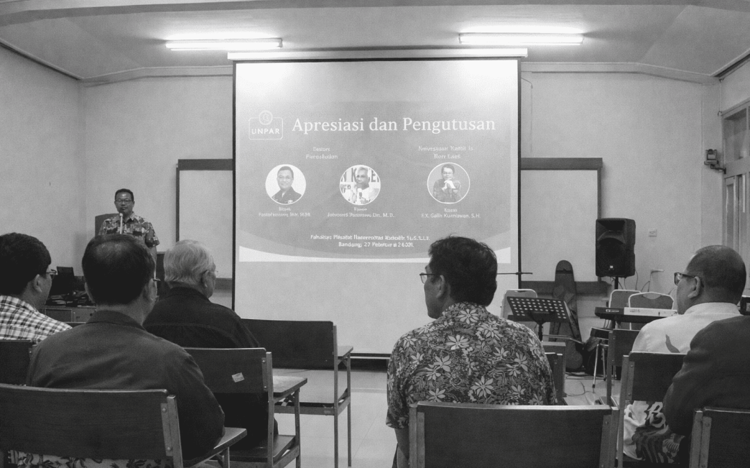 Fakultas Filsafat UNPAR Gelar Apresiasi Purna Bakti dan Pengutusan Tendik